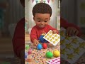 Meven décore ses Œufs de Pâques | Apprendre les couleurs | Dessin animé éducatif