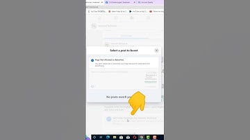 Facebook boost unavailable problem solution #shorts