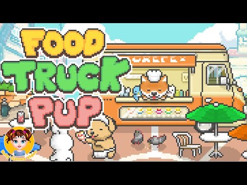 Food Truck Pup Cooking Chef - Pixel Cooking & Management Game