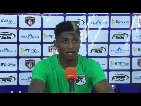 Rueda de prensa del Deportivo Cali tras el partido frente a Unión Magdalena