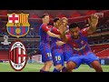 Barcelona vs AC Milan Ft. Depay, Aguero, Wijnaldum, | UEFA Champions League | Gameplay & Full match