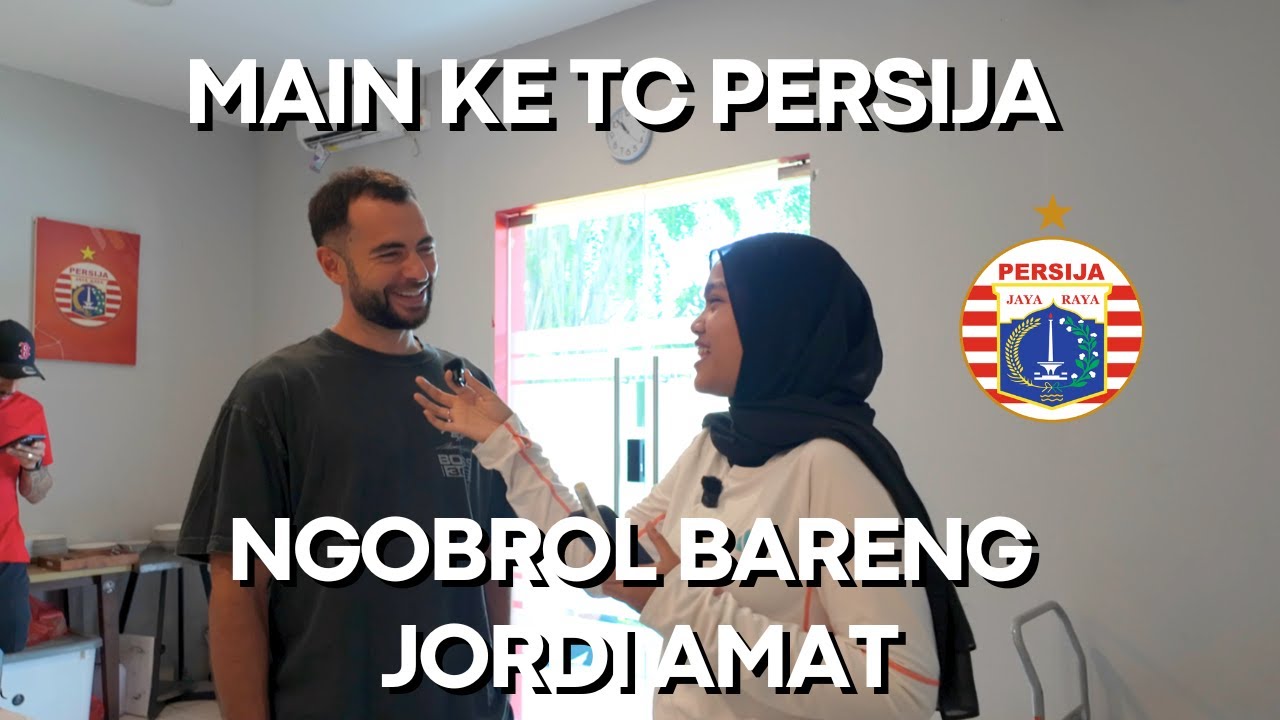 Main ke Training Center Persija! Sekalian ngobrol bareng bang Jordi amat.