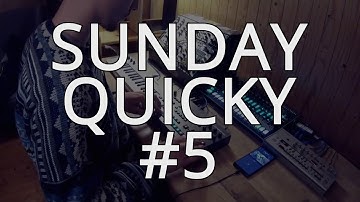 Sunday Quicky #5 [Modular Synth, TB-03, TR-8, Octatrack]