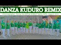 Danza kuduro remix  line dance  beginner  wacana gombong
