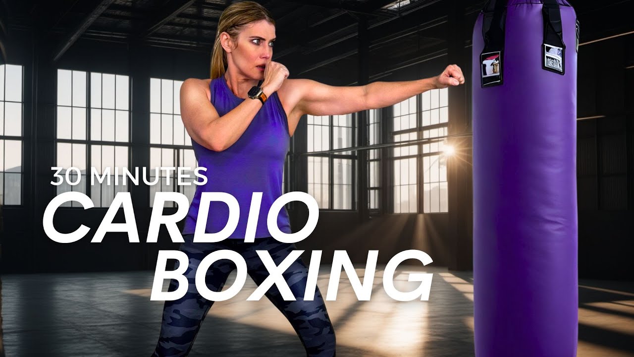 Kickbox HIIT Burn Fat FAST (No Equipment Needed) YouTube