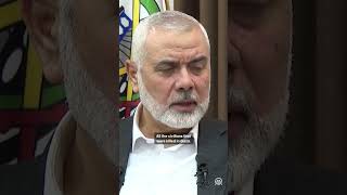 Hamas chief Haniyeh says resistance ready to oppose Rafah attack in exclusive interview with Anadolu