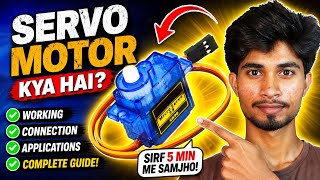 Servo Motor SG90 Ko Kaise Chalaye | How to control servo motor