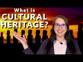 WHAT IS CULTURAL HERITAGE? And how can we preserve our world heritage through Science?