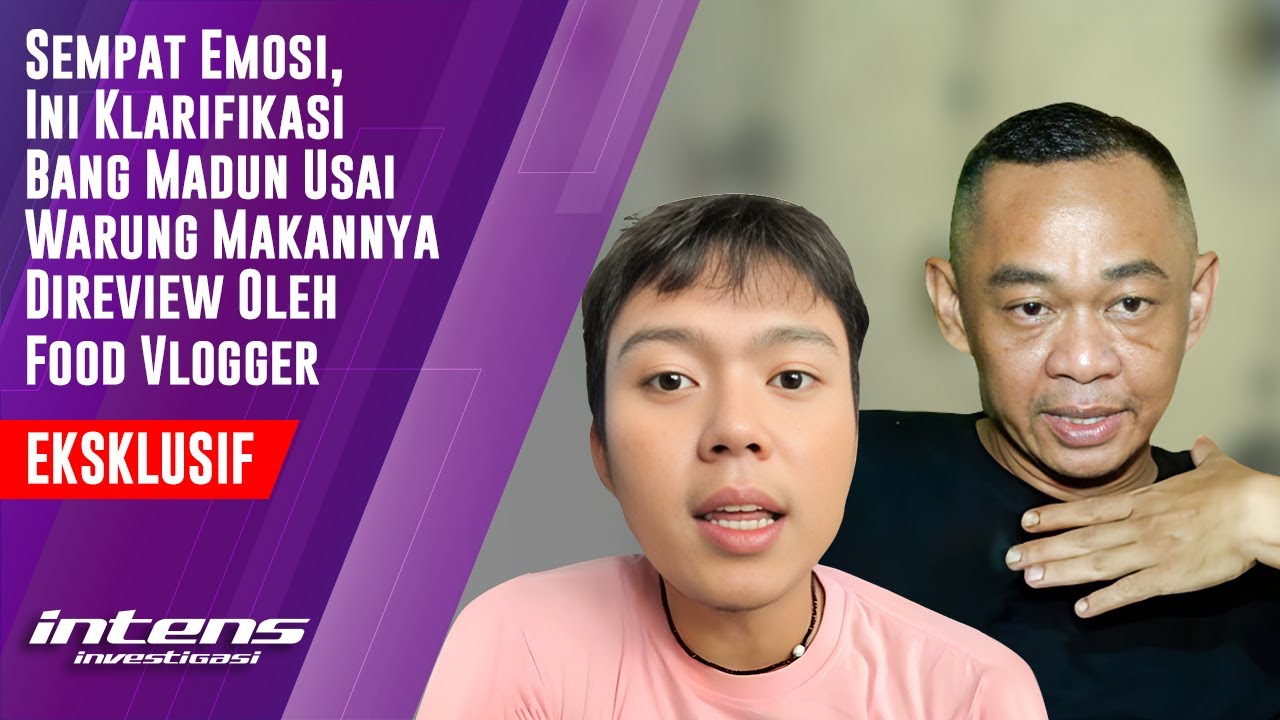 Klarifikasi Bang Madun Usai Warung Makan Nya Direview Oleh Food Vlogger