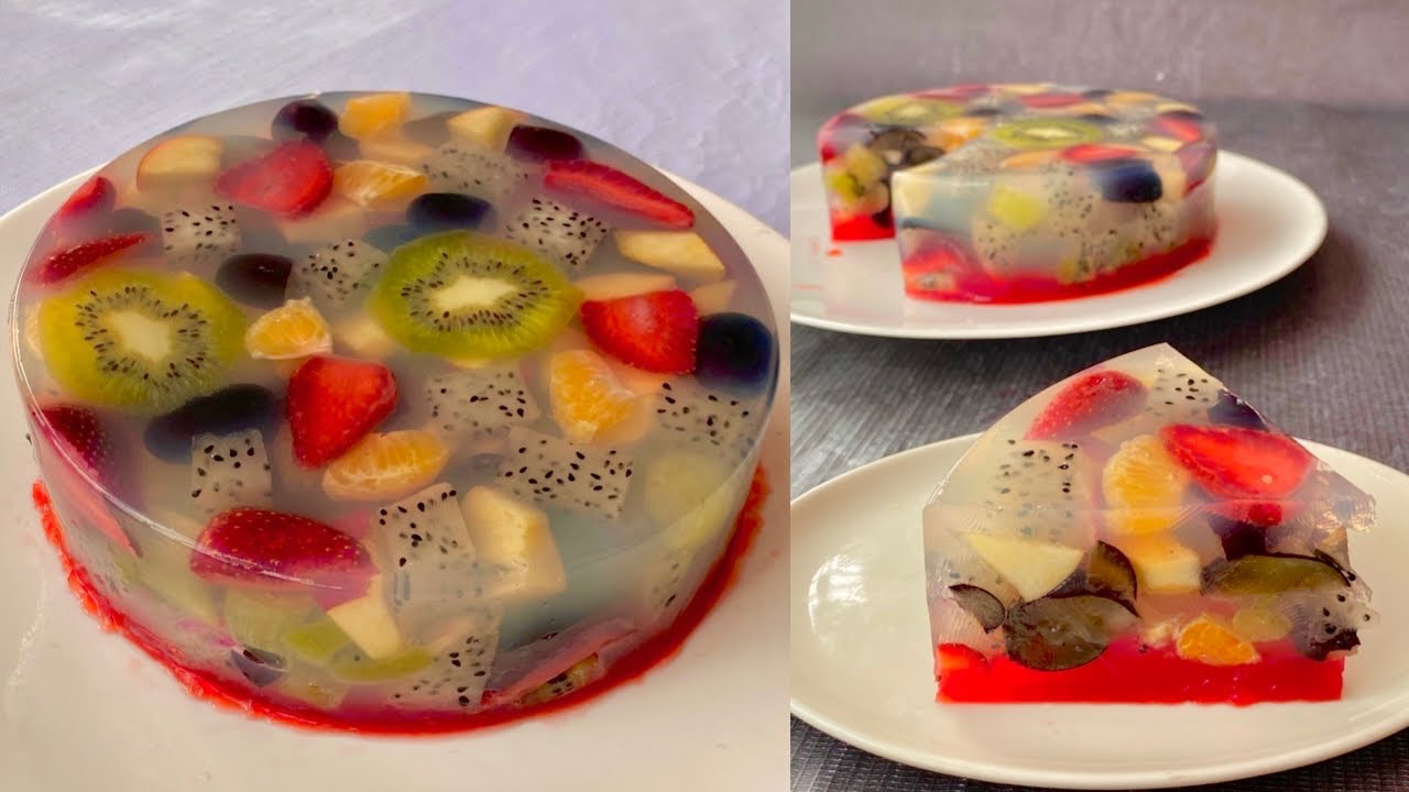 Fruit Jelly Cake Recipe In Bengali ফ্রুট জেলি কেক Ramadan Special