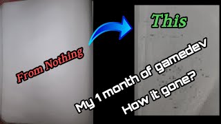 1 month of developing my first game | devlog 0 in Tamil