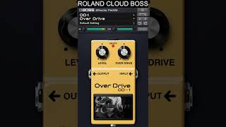Boss OD-1 Over Drive | Official Plugin Roland Cloud