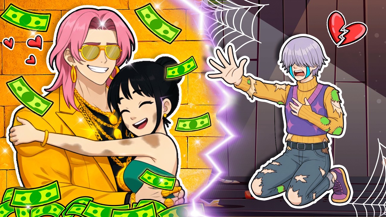 RICH ROMANCE vs POOR MYSTERY Battle💔 Who Wins ZOEY'S Heart?KPOP DEMON HUNTERS[Official Music Video]