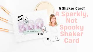 A Sparkly, Not Spooky Shaker Card! | Beginner Friendly Shaker Card Tutorial