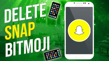 How To Delete Snapchat Bitmoji (2021)
