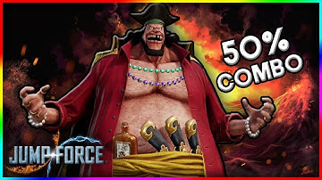BLACKBEARD IS CRAZY BROKEN 50% COMBO! -  Jump Force Beta