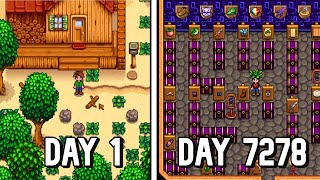 I played 65 YEARS of Stardew Valley to collect EVERY SINGLE ITEM...