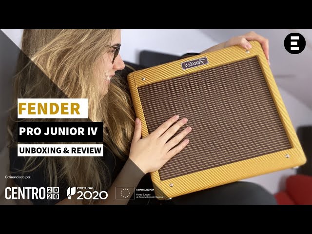 Fender Pro JUNIOR IV REVIEW | EGITANA.pt - YouTube