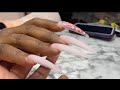 Acrylic Nails Full Set | Acrylic Nails For beginners | Stiletto Nails | Nails Step by Step | Natali