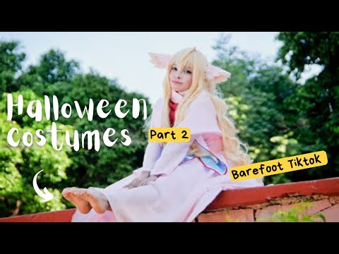 Barefoot costumes for Halloween part 2 | Movie characters, a troll, Socrates | Barefoot tiktok