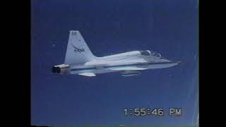 In-Flight Flow Visualization N968 Travel Pod Disturbance