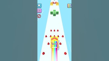 Jelly Run 2048 - Gameplay Walkthrough Part 5 All Levels (Android, Ios)