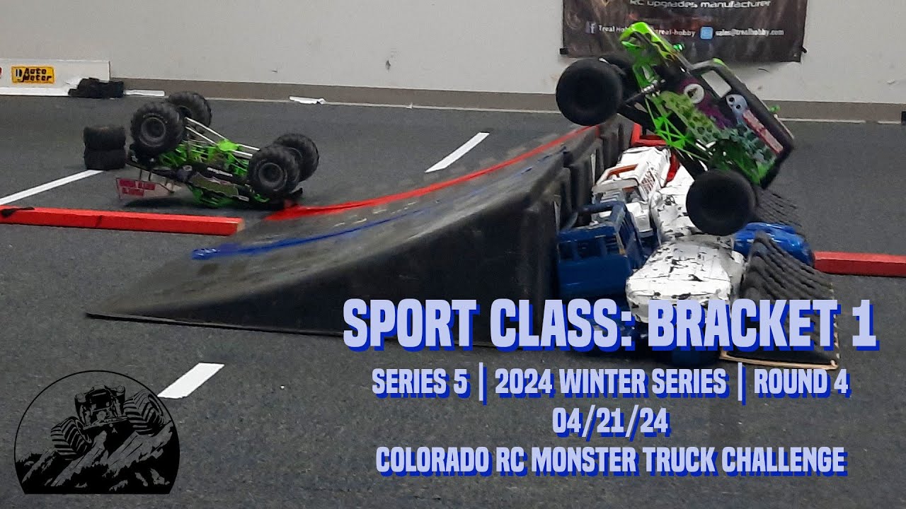 Sport Class: Bracket 1 Racing -S5E29- Series 5 Round 4- Colorado RC Monster Truck Challenge