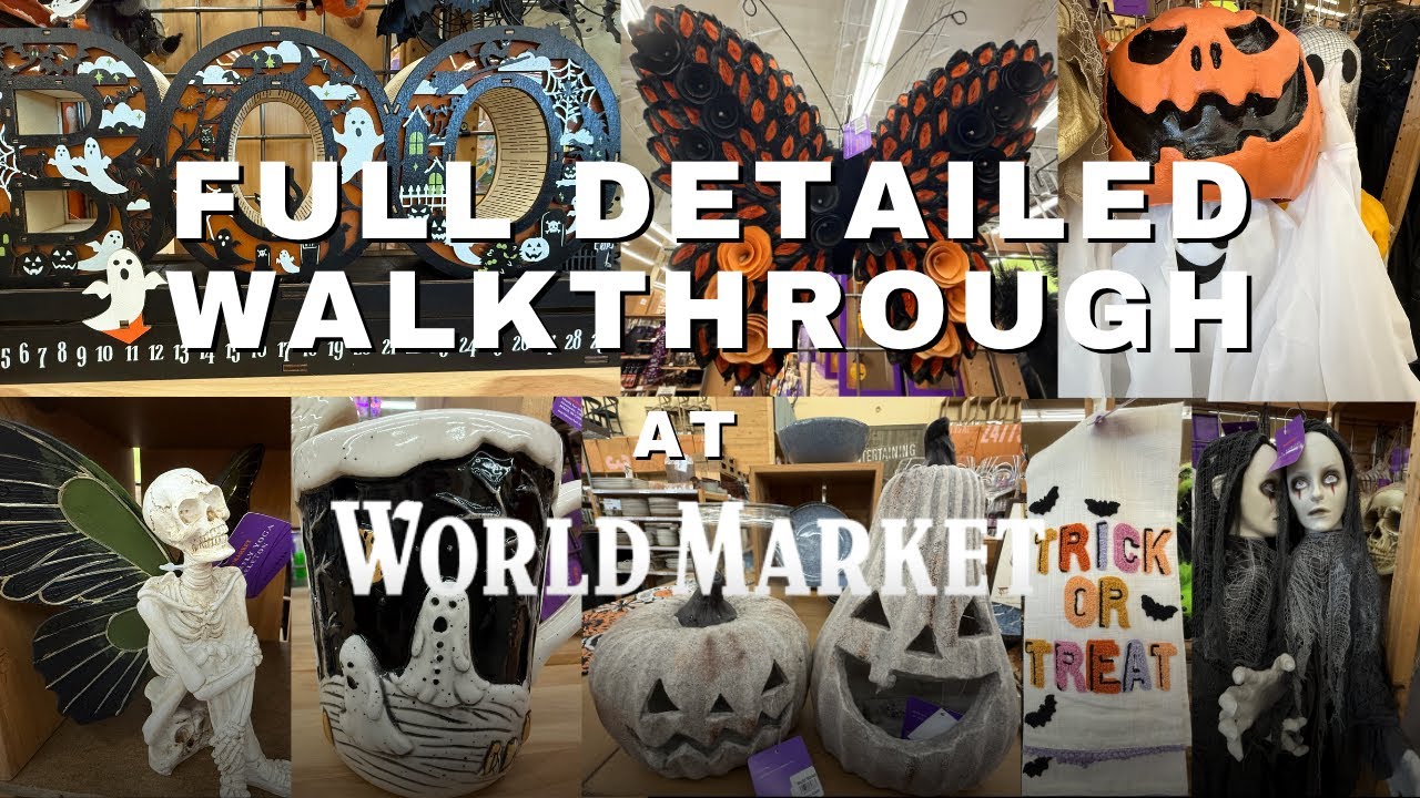 World Market Halloween 2025 | Full Detailed Walkthrough of All the Treats!
