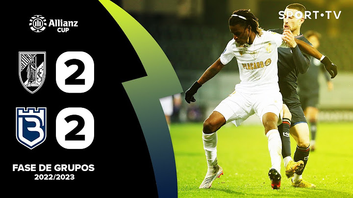 Resumo: Vitória SC 2-2 BSAD - Allianz Cup | SPORT TV