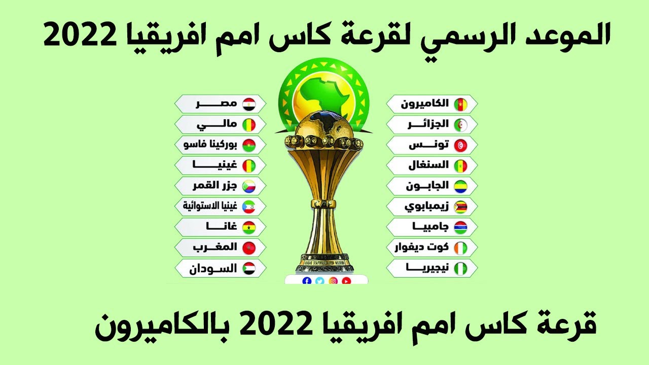 كاس امم افريقيا 2022