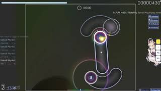 Osu Gameplay Kuzu No Honkai Op 100% Accuracy Hard