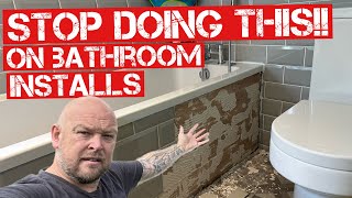 LEAKING BATH & NO ACCESS!!…. BATHROOM design PROBLEM!