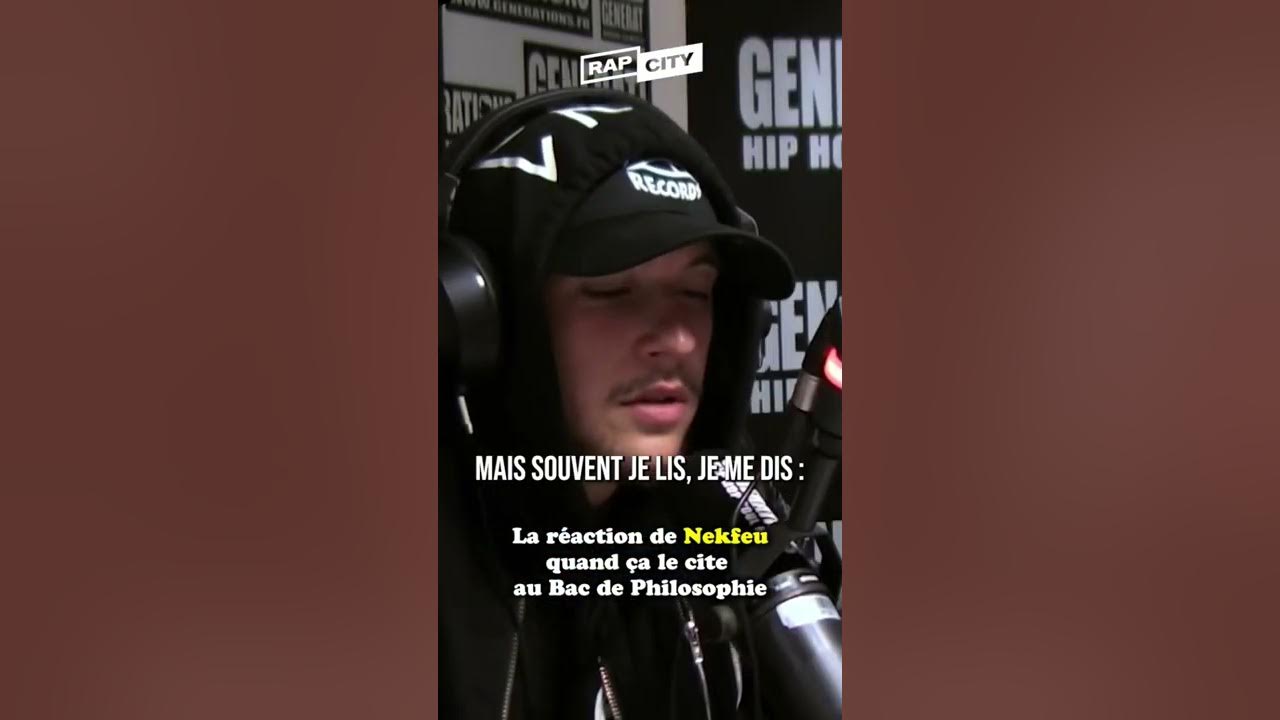 Nekfeu aime pas trop qu’on le cite en Philo 😅 Crédits : Generations #nekfeu #rap #rapfrancais Nekfeu aime pas trop qu’on le cite en Philo 😅 Crédits : Generations #nekfeu #rap #rapfrancais