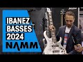 New Ibanez Basses | NAMM 24