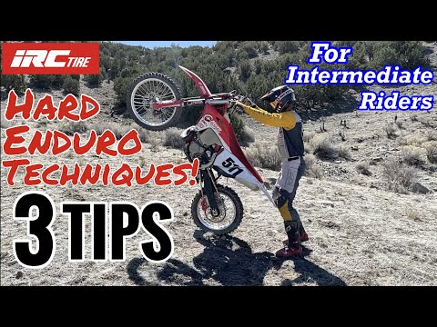 Hard Enduro Techniques For Intermediate Riders! 3 Tips To Improve Your Skill!