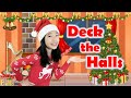 Deck the Halls, Sing Along, Get Ready for Christmas - Holiday Song for Kids with Action and Lyrics