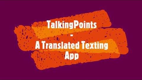Using TalkingPoints Texting App (translation options)