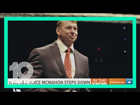 Vince McMahon steps aside as WWE CEO amid ongoing investigation into misconduct claims