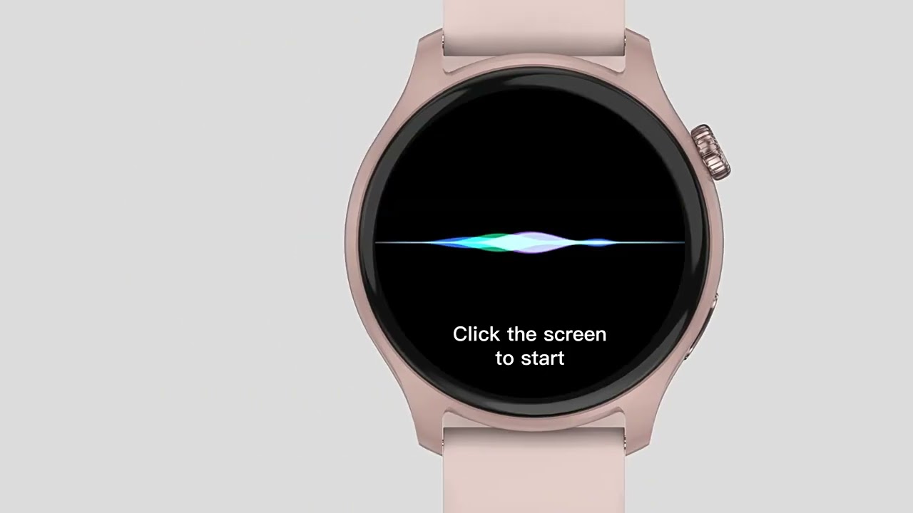 Kabeam.com 1.43" AMOLED Smart Watch BT Phone Call Voice Assistant Health Care Multi-Sports Mode