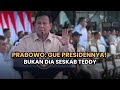 Momen Buruh Teriak saat Prabowo Sebut Nama Seskab Teddy di May Day 2026