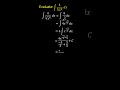 Antiderivatives Ex  4 #maths #youtubeshort