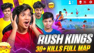 👑 RUSH KINGS | 30+ KILLS FULL MAP 🔥| FREE FIRE TELUGU #dfg #freefire screenshot 2