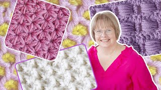 10 MustKnow Crochet Stitch Tutorials Combined in a Single Video!