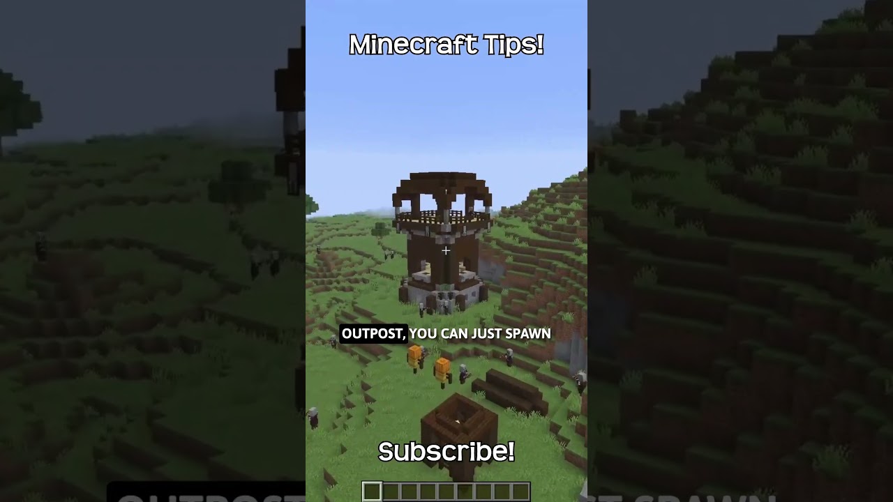 What Is The Command To Spawn A Pillager Outpost In Minecraft?!