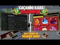 Coletando 99 dragon eggs No blox fruits usando o Banana Hub