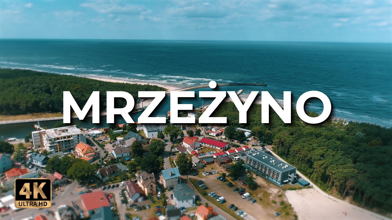 Mrzeżyno z drona | Lato | LECE W MIASTO™ [4k]