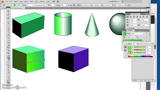 Adobe Illustrator, Rendering 3D cubes