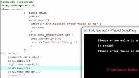 C++ in Hindi -36 Objects as Function Arguments