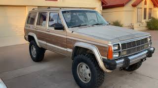 89 Wagoneer Xj Update Nov. 20 2020. Lift Kit Installed