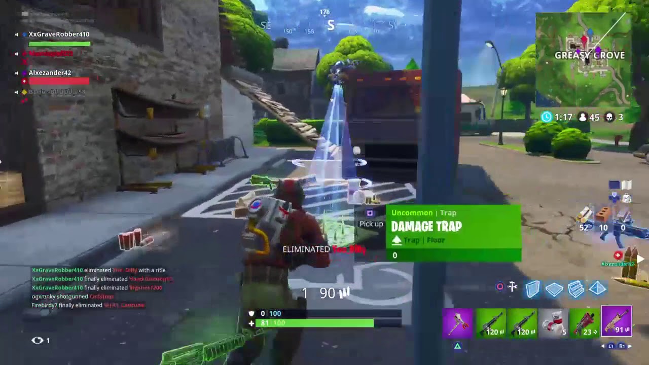 Triple kill clip Fortnite Battle Royal